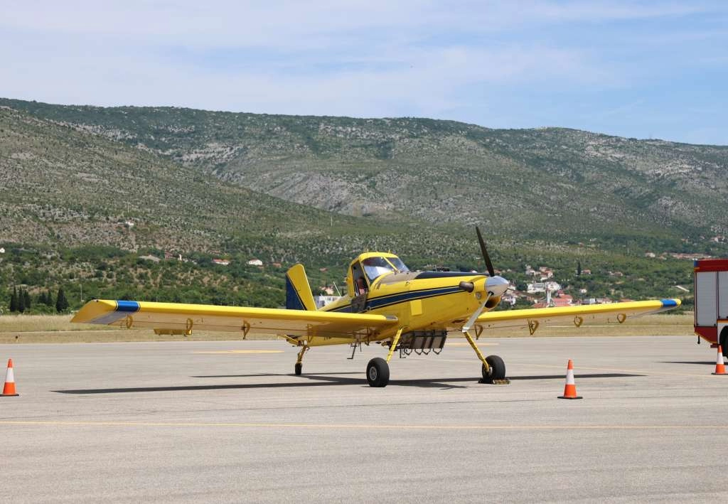 Mostarski air-traktor završio u Dubrovniku